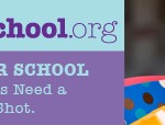 Shots for Schools banner